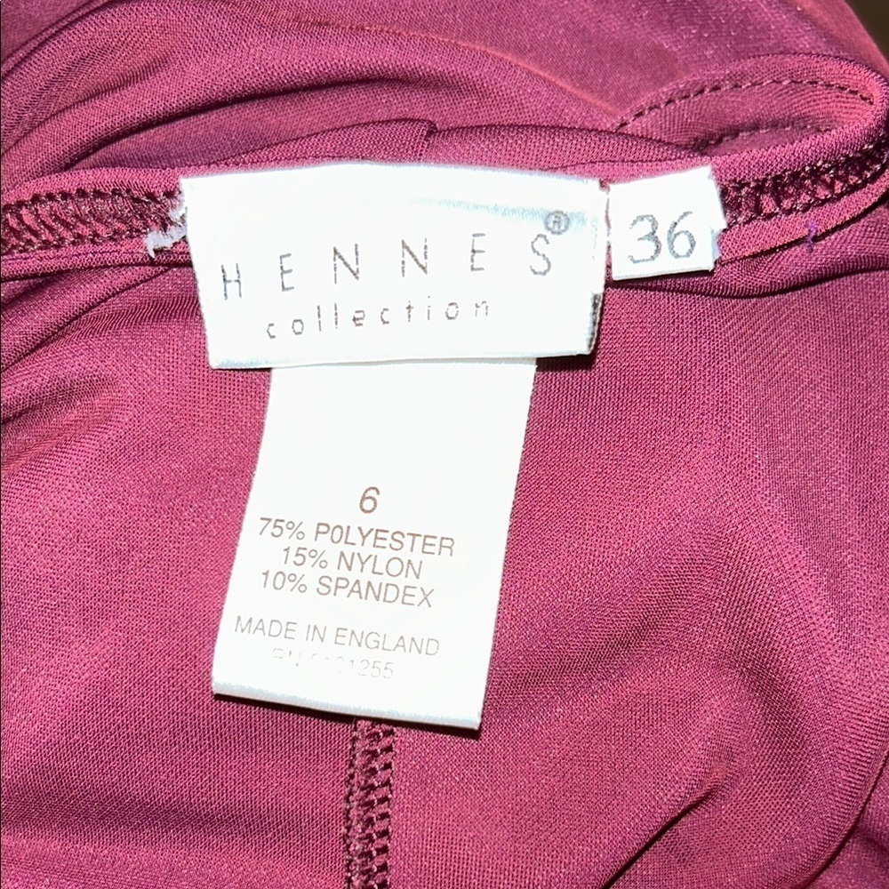 Hennes Collection Ruched Sexy Sheath Midi Dress Size 6 - Picture 6 of 9